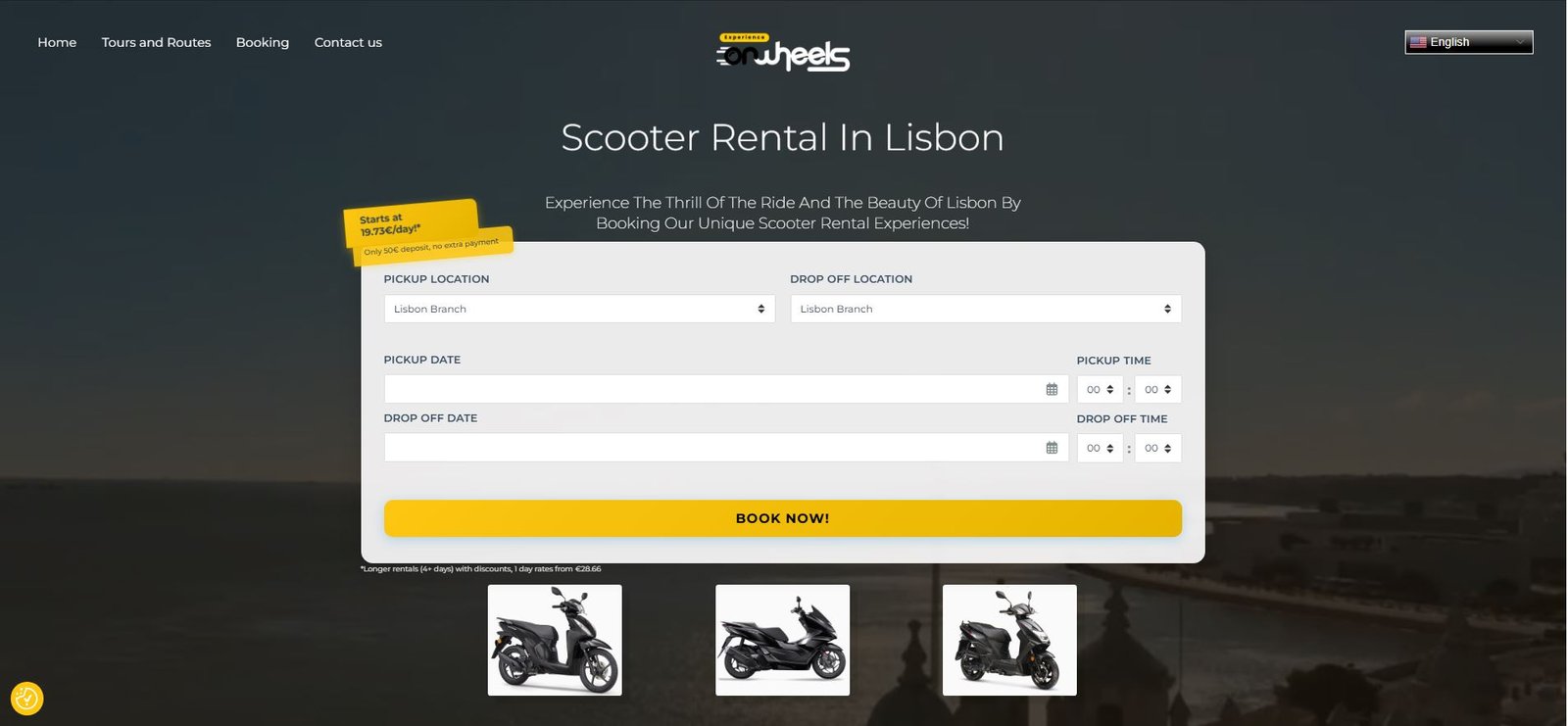 Experience on wheels